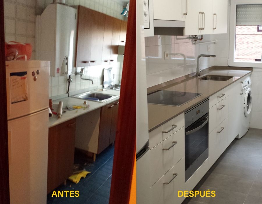 Reforma de cocina en Oviedo